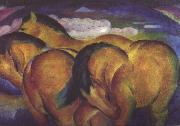 Little Yellow Horses (nn03) Franz Marc